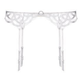 Women's Underwear Big Chest Small Push-up Thin (Option: White 077F-M)