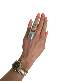 Clio- The Radiant Wearable Vibrating Ring;  Sexual Jewelry (size: 5.5)