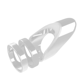 Clio- The Radiant Wearable Vibrating Ring;  Sexual Jewelry (size: 7.5)